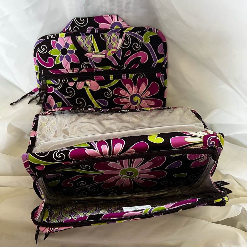 Vera Bradley Purple Punch Travel Hanging Organizer